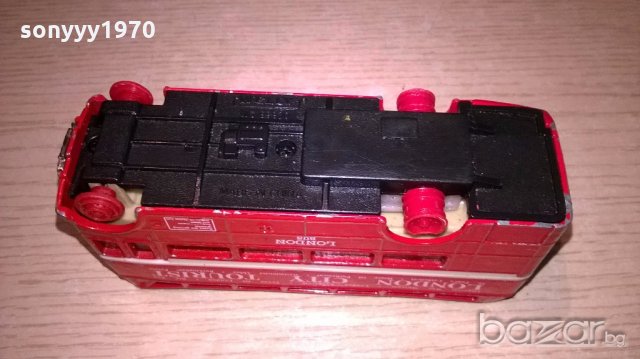 London bus-12х6х4см-метален-внос англия, снимка 10 - Антикварни и старинни предмети - 18541866