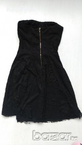 Черна рокля-дантела, снимка 2 - Рокли - 18871515