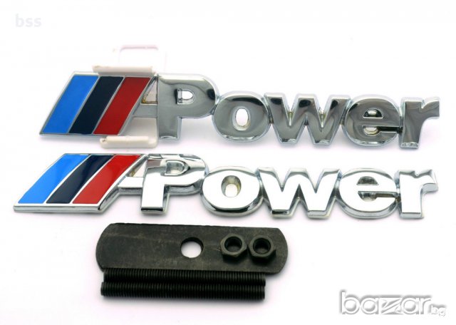 BMW MPower емблема за предна решетка, снимка 3 - Аксесоари и консумативи - 12810972