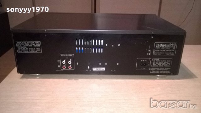 technics rs-tr373 deck-made in japan-внос швеицария, снимка 17 - Ресийвъри, усилватели, смесителни пултове - 18413443