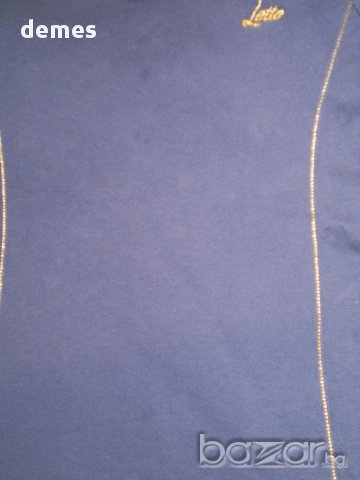 Оригинална тениска в тъмно синьо LOTTO, размер S, снимка 4 - Тениски - 14911109