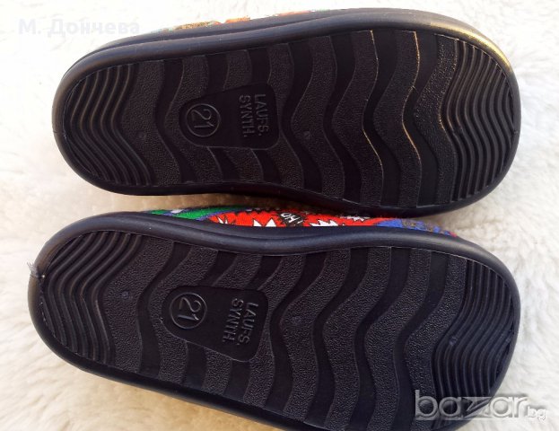 Детски пантофи №21 и 22 - НОВИ, снимка 13 - Бебешки обувки - 15917382