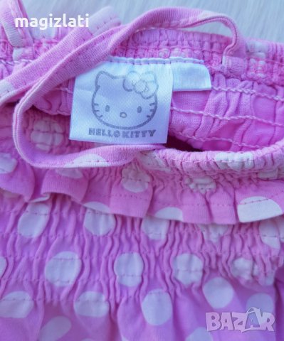 Рокля Hello Kitty 12 месеца, снимка 3 - Бебешки рокли - 25491941