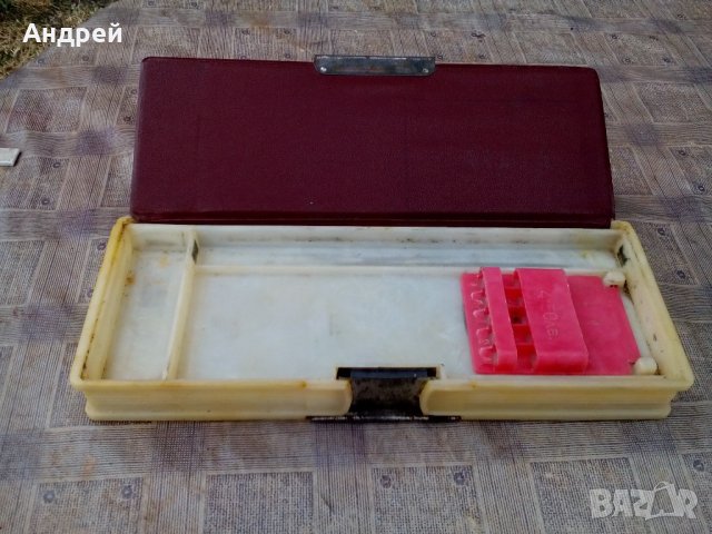 Несесер,кутия БГА БАЛКАН, снимка 5 - Антикварни и старинни предмети - 21880944