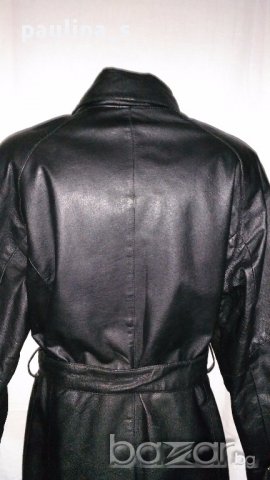 Луксозно кожено манто / яке  "G I I I"-genuine leather, естествена кожа / голям размер , снимка 8 - Палта, манта - 16982330