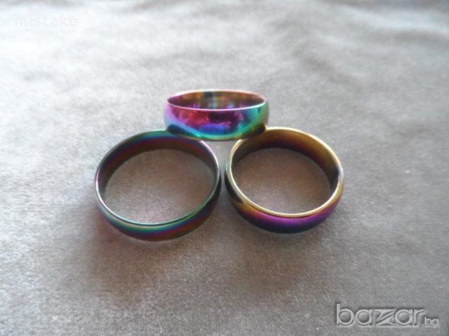 романтичен стоманен пръстен , снимка 4 - Пръстени - 18699056