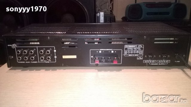fisher ca-30 amplifier-made in japan-внос швеицария, снимка 12 - Ресийвъри, усилватели, смесителни пултове - 14230794