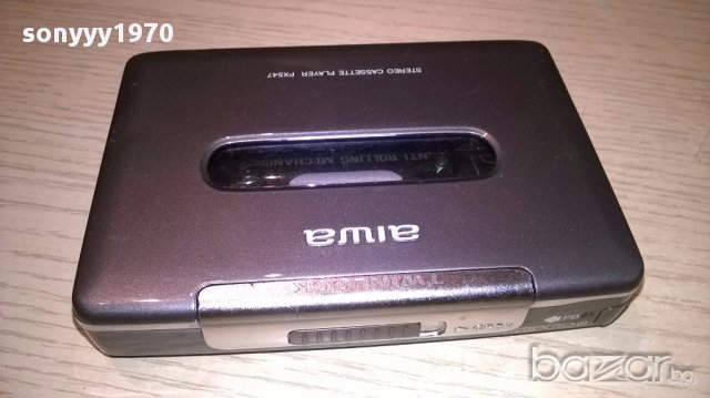 Aiwa-метална ретро машинка за колекция-внос швеицария, снимка 6 - Ресийвъри, усилватели, смесителни пултове - 15734157