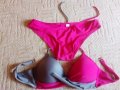 циклама сив дамски бански 2 части нов, снимка 5