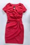 Червена рокля с къси ръкави марка KarteS - M, снимка 5
