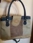 Дам.чанта-/набук/-"FANTASY-moda"-многоцветна. Закупена от Италия., снимка 1 - Чанти - 21697685
