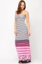 Нова дълга ластична рокля - размер Л с етикет, снимка 1 - Рокли - 11793423