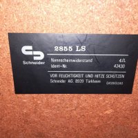 schneider 3 way hifi speakers-made in germany-внос швеицария, снимка 14 - Тонколони - 20250503
