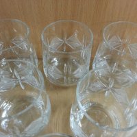 Кристални чаши за уиски, снимка 3 - Антикварни и старинни предмети - 23534552