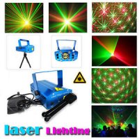 Парти Лазер Mini Laser Stage Lighting, снимка 5 - Други - 12219477