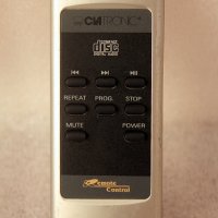 Original Clatronic compact disc player - дистанционно, снимка 2 - Аудиосистеми - 24875009