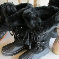 КАТО НОВИ водоустойчиви апрески KHOMBU Snow Boots North Star, 36 -37 боти, 100% ЕСТЕСТВЕНА КОЖА, снимка 3 - Дамски апрески - 17222910