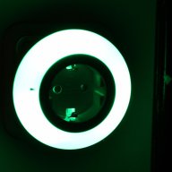 LED цветна нощна лампа/ контакт, нова, немска, внос от Германия, снимка 7 - Настолни лампи - 16697833