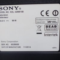 SONY KDL-42W815B със счупена матрица , 1-889-203-13 , 14STM4250AD-6S01 , T420HVN06.2 , 1-889-202-12, снимка 4 - Части и Платки - 21818461