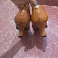 Намалени Обувки MIMAPIES естествена кожа, снимка 4 - Дамски обувки на ток - 22798696