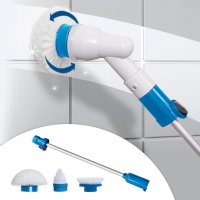 Електрическа четка за почистване на баня Spin Scrubber, снимка 2 - Парочистачки и Водоструйки - 24197953