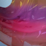 Дълга ефирна пола в преливащи цветове., снимка 2 - Поли - 11520531