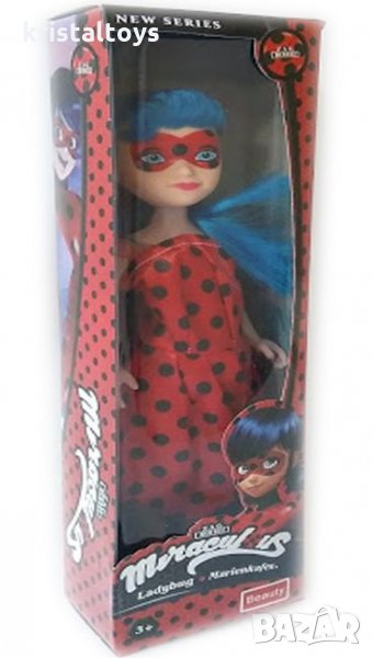 КАЛИНКАТА И ЧЕРНИЯТ КОТАРАК Кукла Ladybug, снимка 1
