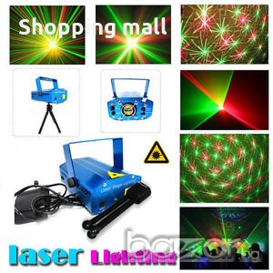 Диско Парти Лазер Mini Laser Stage Lighting, снимка 1