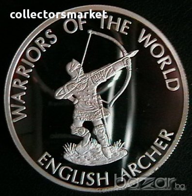 10 франка 2010(Английски стрелец), Демократична република Конго, снимка 1