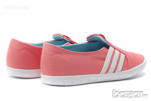 ПРОМО 🍊 ADIDAS ORIGINALS 🍊 Дамски спортни обувки без връзки на райе 39 & 40 номер нови с кутия, снимка 5 - Кецове - 19178535