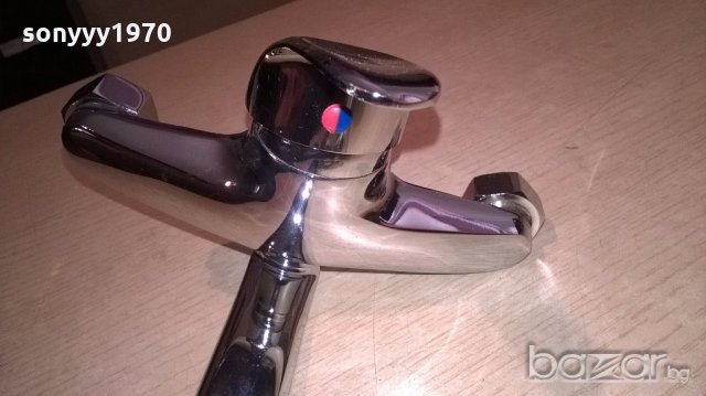 смесител за стена с чучур 23см-нов, снимка 7 - Смесители - 19218325