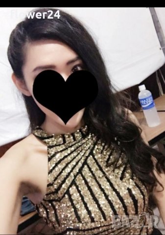 Златен топ, размер S, снимка 3 - Корсети, бюстиета, топове - 23404031