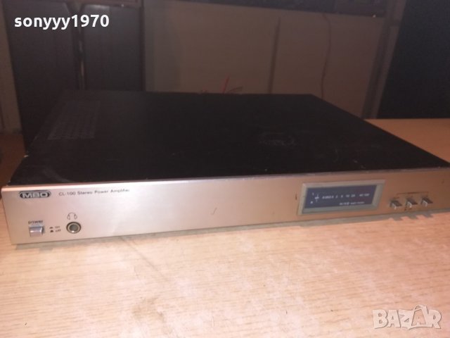 mbo cl100 stereo power amplifier-made in korea, снимка 9 - Ресийвъри, усилватели, смесителни пултове - 21580349