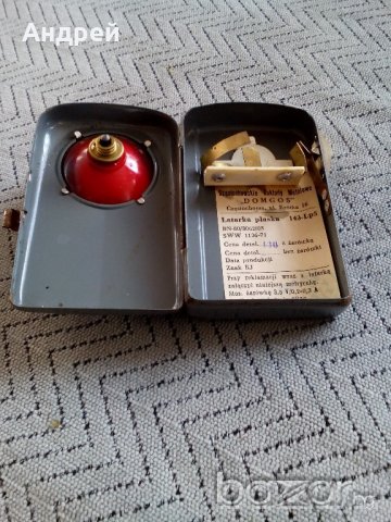 Фенер,фенерче DOM GOZ #2, снимка 6 - Антикварни и старинни предмети - 20538947