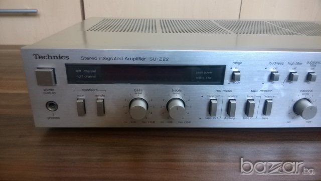 *technics su-z22 stereo integrated amplifier 310wata-от швеицария, снимка 10 - Аудиосистеми - 7569006