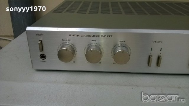 schneider st2452/00-stereo amplifier-made in belgium-внос швеицария, снимка 4 - Ресийвъри, усилватели, смесителни пултове - 18216265