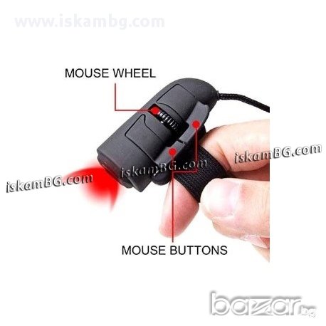 USB Оптична мишка само за един пръст, снимка 4 - Клавиатури и мишки - 13476603