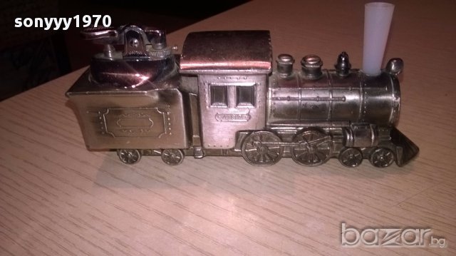 JAPAN локомотив-запалка-made in japan 16/7/5см-внос швеицария, снимка 13 - Антикварни и старинни предмети - 16433799