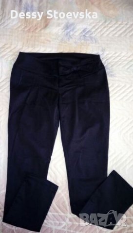 Уникален панталон с панделка , снимка 2 - Панталони - 25578562