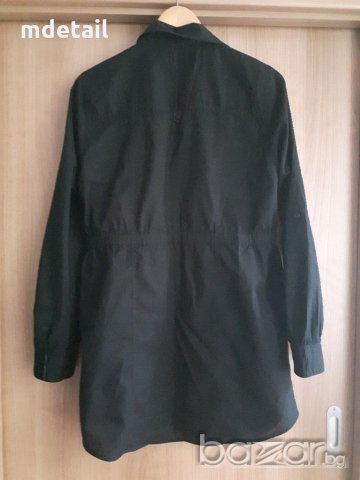 GARCIA - черна дълга риза, снимка 4 - Ризи - 19750135