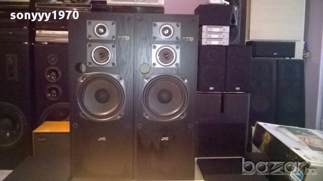 Jvc sp-x770bke made in belgium 2х140w/8ohm-внос швеицария, снимка 5 - Тонколони - 13575528