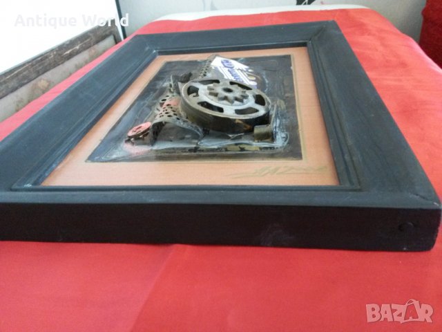 Авторска АРТ Картина Подписана, снимка 3 - Антикварни и старинни предмети - 24578570