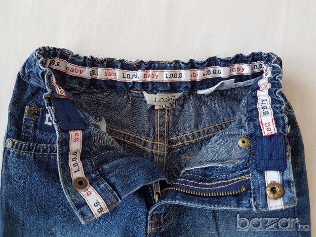 L.O.G.G. готини дънки за момче, 074 см., снимка 3 - Бебешки дънки - 14249549