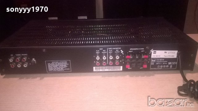 dual cv6010 amplifier-внос швеицария, снимка 8 - Ресийвъри, усилватели, смесителни пултове - 19133926