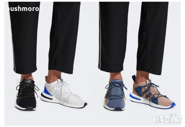 Adidas Originals Arkyn W Boost Unisex Running Shoes Black/Royal Blue, снимка 9 - Маратонки - 25448975