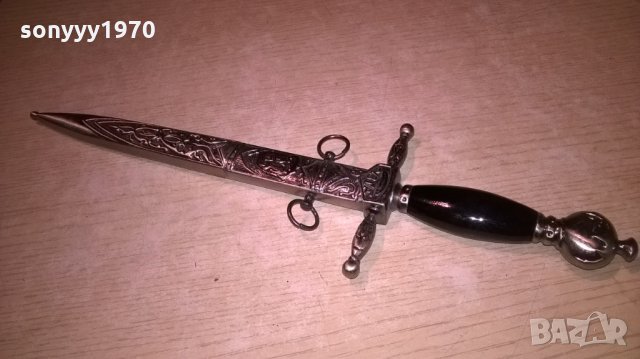 нож сабя-кама с ножница-метални-38х11см-внос швеицария, снимка 13 - Колекции - 23651655