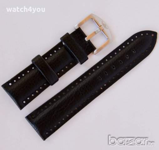  Kачествена кожена каишка за часовник Breitling, Rolex, Emporio Armani, D&G и др. , снимка 6 - Каишки за часовници - 8996216