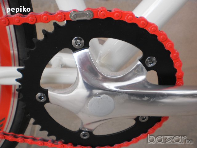 Продавам колела внос от Германия  шосеен велосипед сингъл спиид Hero 28 цола червени капли , снимка 2 - Велосипеди - 10070549