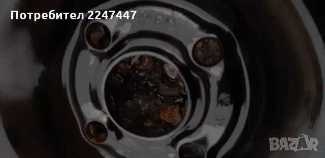 Джанти 4х100 15"Железни ЕТ43, снимка 2 - Гуми и джанти - 25044169