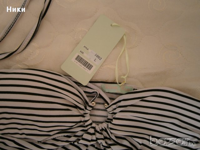 Нова дълга ластична рокля - размер Л с етикет, снимка 11 - Рокли - 11793423